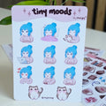 Hojita de stickers Tiny moods