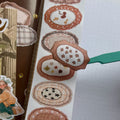 Rollo de Stickers Tags Troquelados