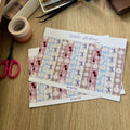 Washi stickers Sol de verano