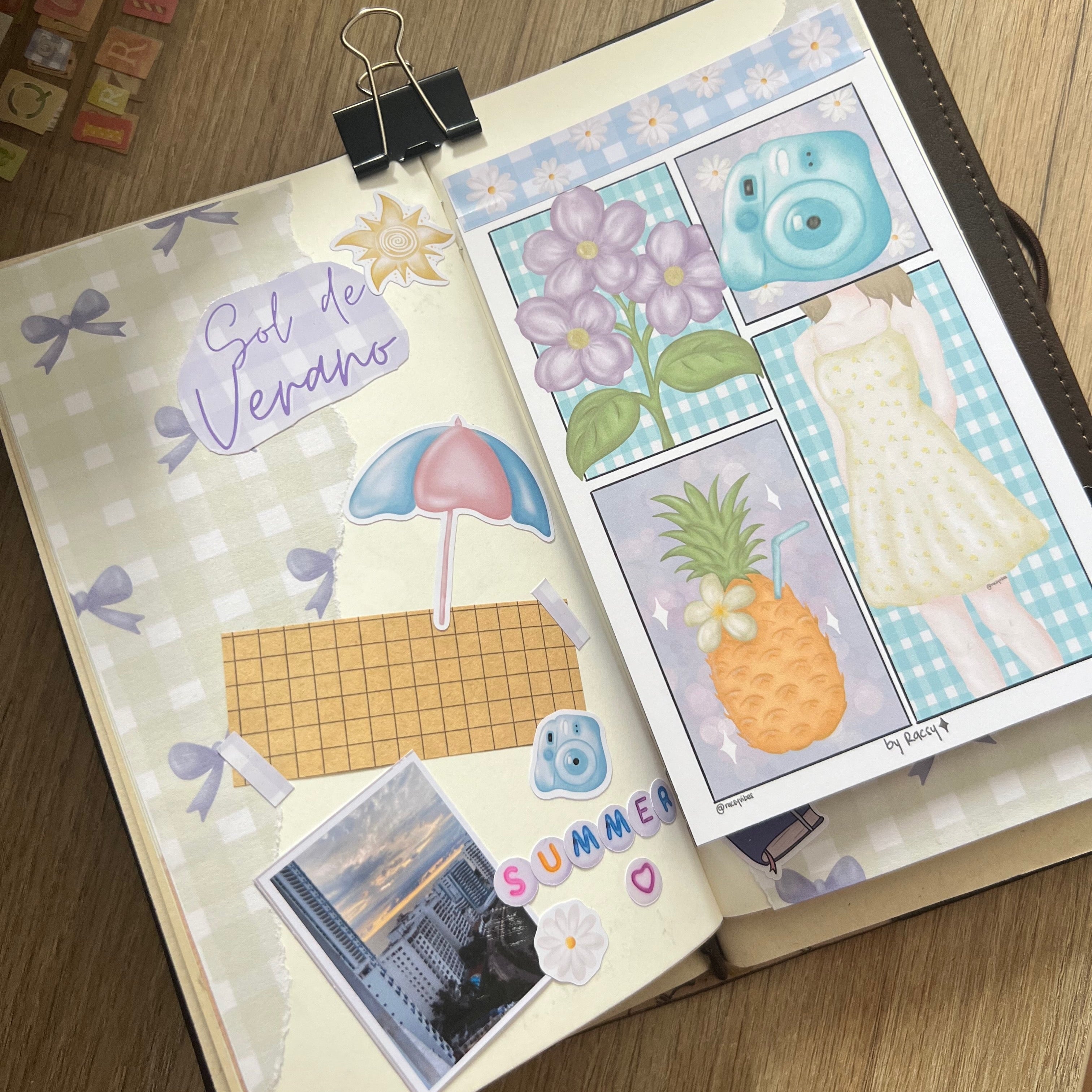 Washi stickers Sol de verano